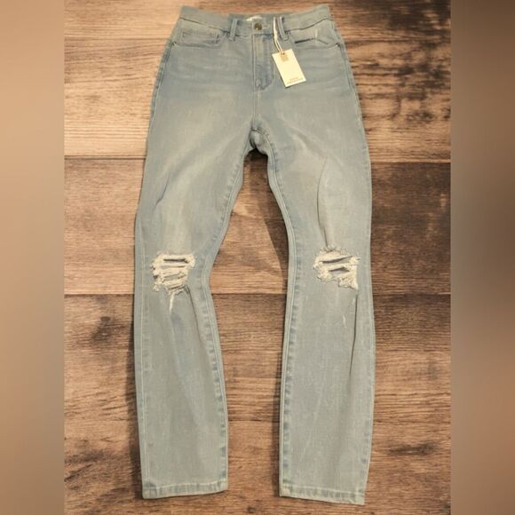 Good American | Good waist Cropped Ankle Jeans | High Waist jeans NWT size 4/27 - Picture 3 of 10